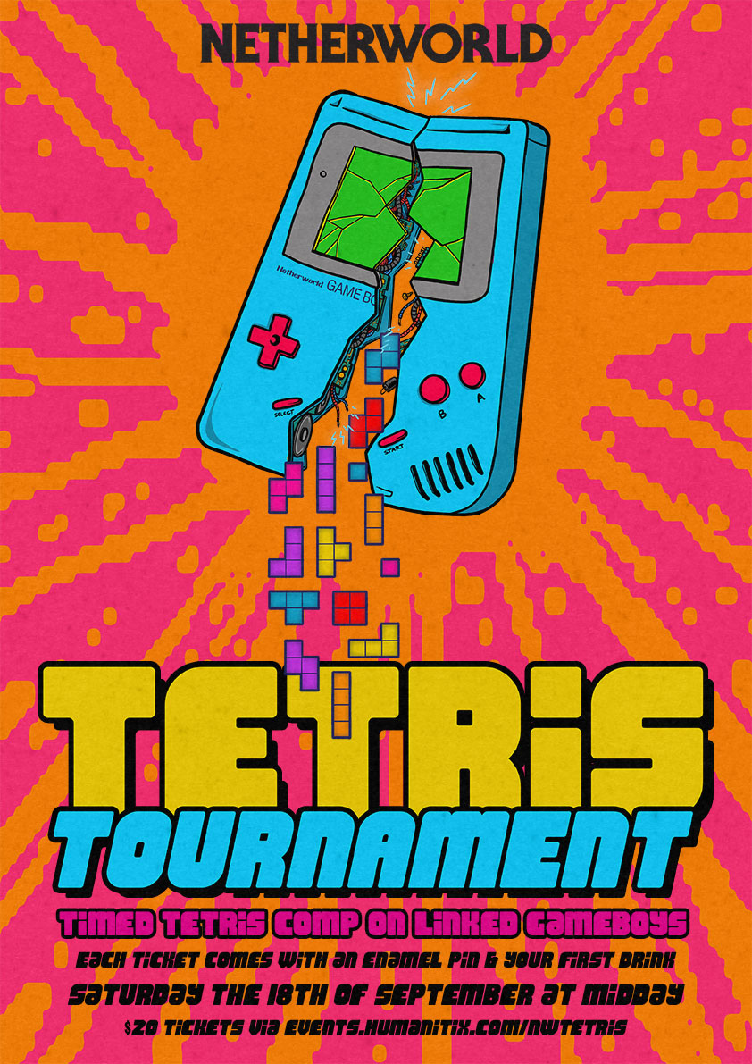 Tetris Tournament - Head to Head Battle - Netherworld